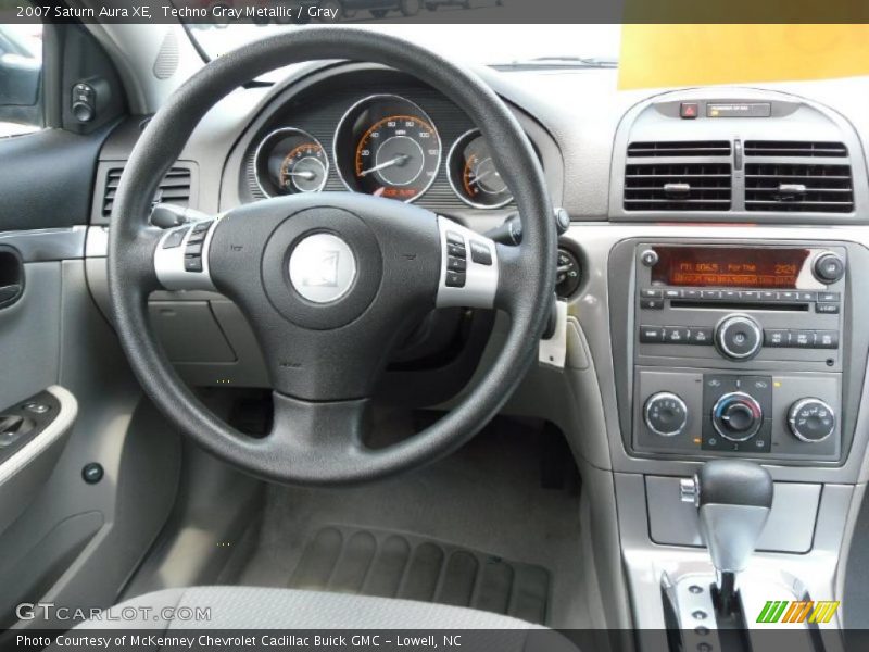 Techno Gray Metallic / Gray 2007 Saturn Aura XE