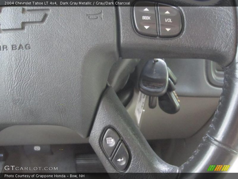 Dark Gray Metallic / Gray/Dark Charcoal 2004 Chevrolet Tahoe LT 4x4