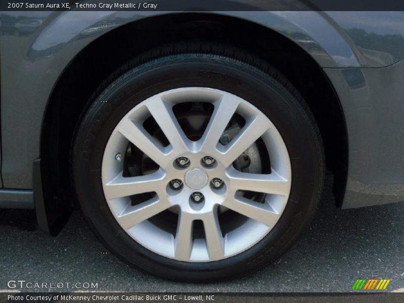 Techno Gray Metallic / Gray 2007 Saturn Aura XE