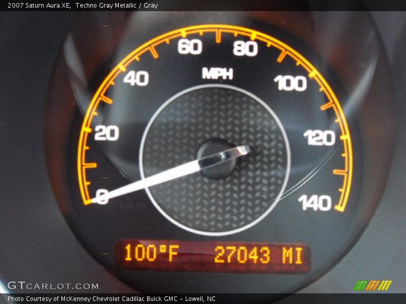 Techno Gray Metallic / Gray 2007 Saturn Aura XE