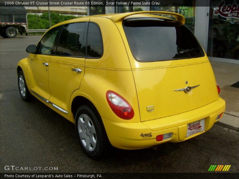 Solar Yellow / Pastel Slate Gray 2006 Chrysler PT Cruiser Street Cruiser Route 66 Edition