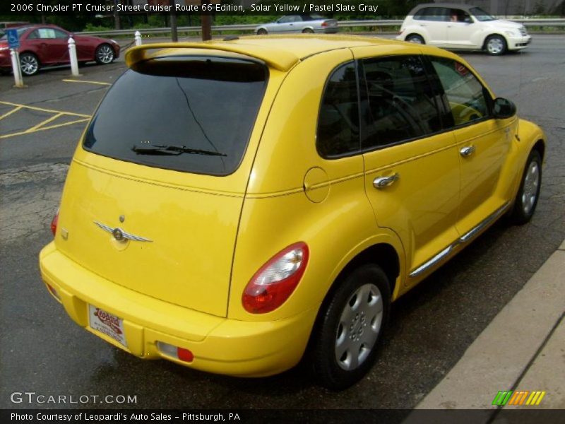 Solar Yellow / Pastel Slate Gray 2006 Chrysler PT Cruiser Street Cruiser Route 66 Edition