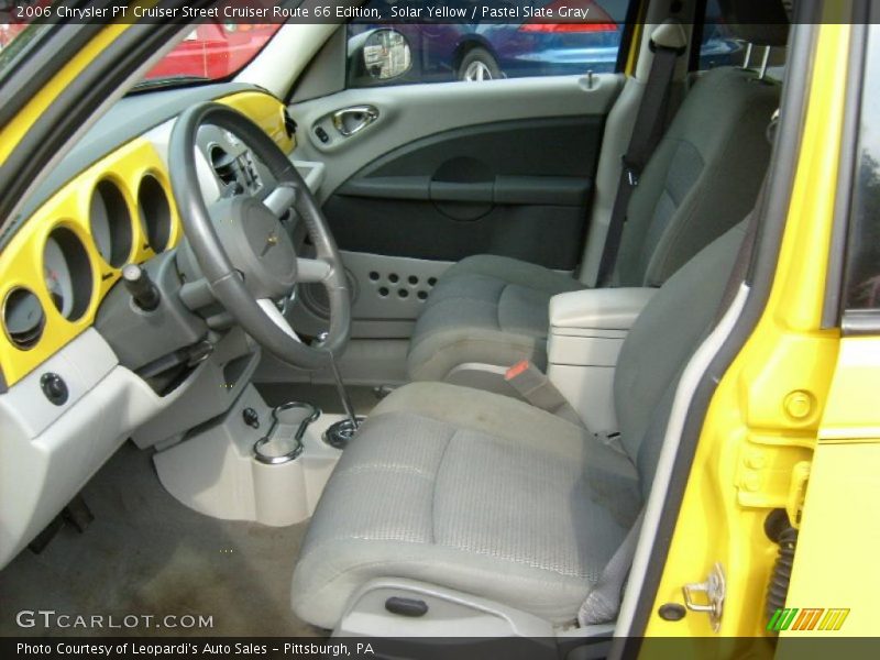 Solar Yellow / Pastel Slate Gray 2006 Chrysler PT Cruiser Street Cruiser Route 66 Edition