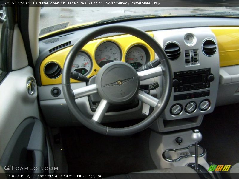 Solar Yellow / Pastel Slate Gray 2006 Chrysler PT Cruiser Street Cruiser Route 66 Edition