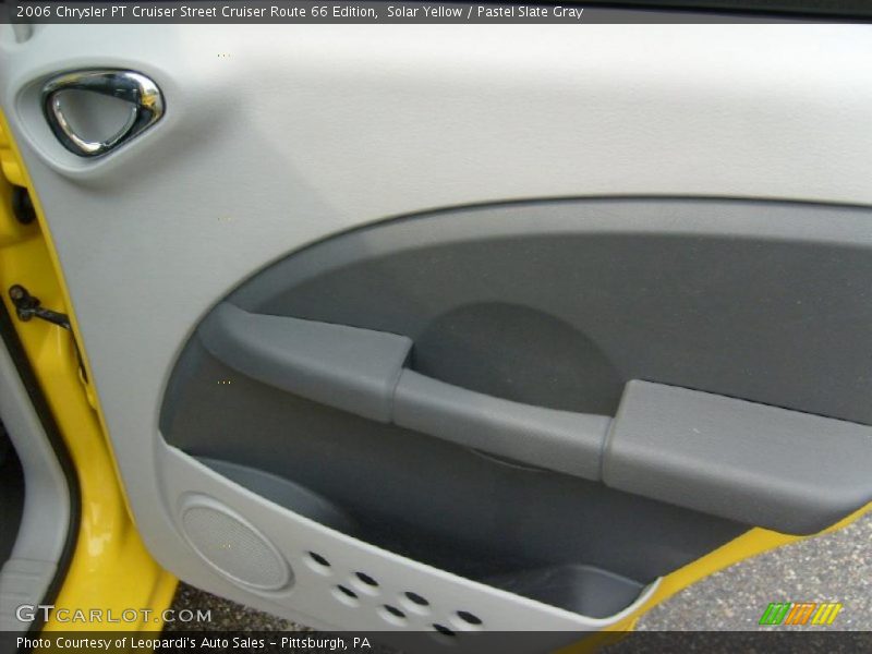 Solar Yellow / Pastel Slate Gray 2006 Chrysler PT Cruiser Street Cruiser Route 66 Edition