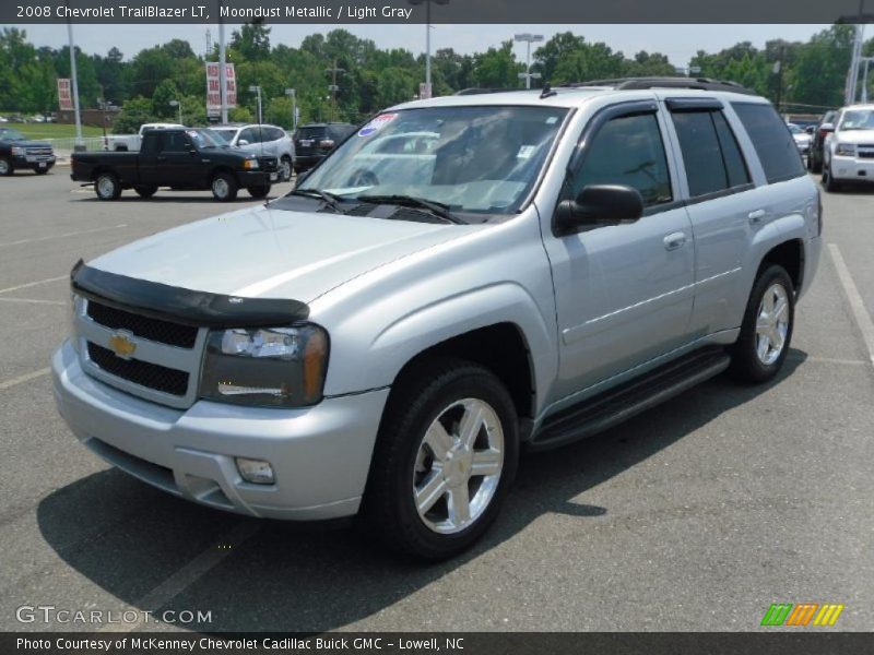 Moondust Metallic / Light Gray 2008 Chevrolet TrailBlazer LT