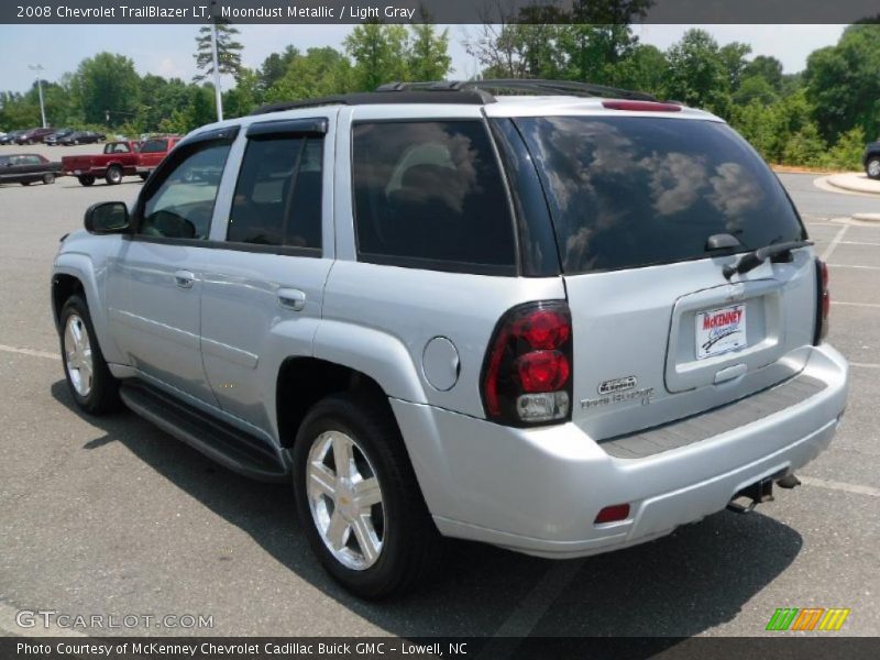 Moondust Metallic / Light Gray 2008 Chevrolet TrailBlazer LT
