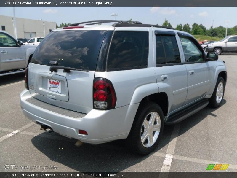 Moondust Metallic / Light Gray 2008 Chevrolet TrailBlazer LT