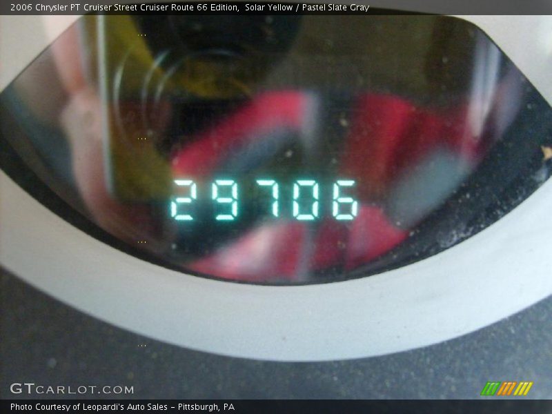 Solar Yellow / Pastel Slate Gray 2006 Chrysler PT Cruiser Street Cruiser Route 66 Edition