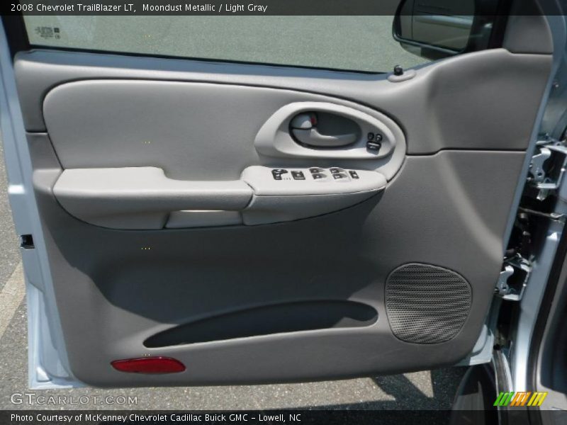 Moondust Metallic / Light Gray 2008 Chevrolet TrailBlazer LT