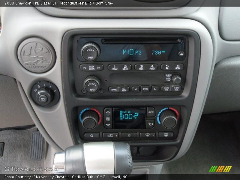 Moondust Metallic / Light Gray 2008 Chevrolet TrailBlazer LT