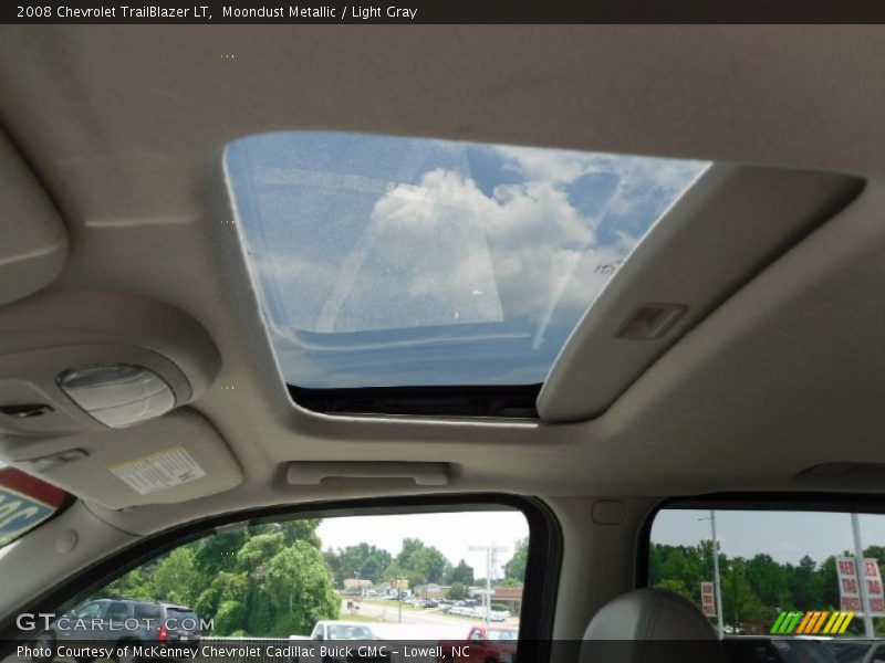 Moondust Metallic / Light Gray 2008 Chevrolet TrailBlazer LT