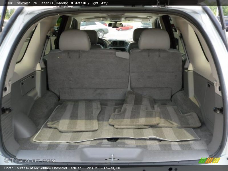 Moondust Metallic / Light Gray 2008 Chevrolet TrailBlazer LT