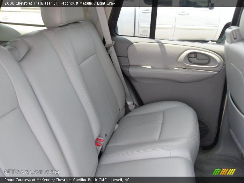 Moondust Metallic / Light Gray 2008 Chevrolet TrailBlazer LT