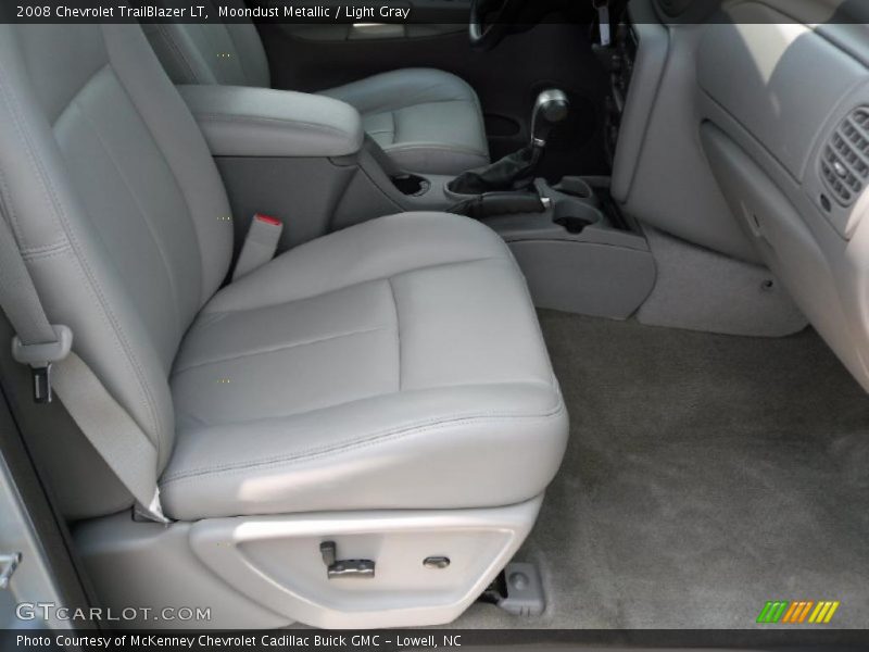 Moondust Metallic / Light Gray 2008 Chevrolet TrailBlazer LT