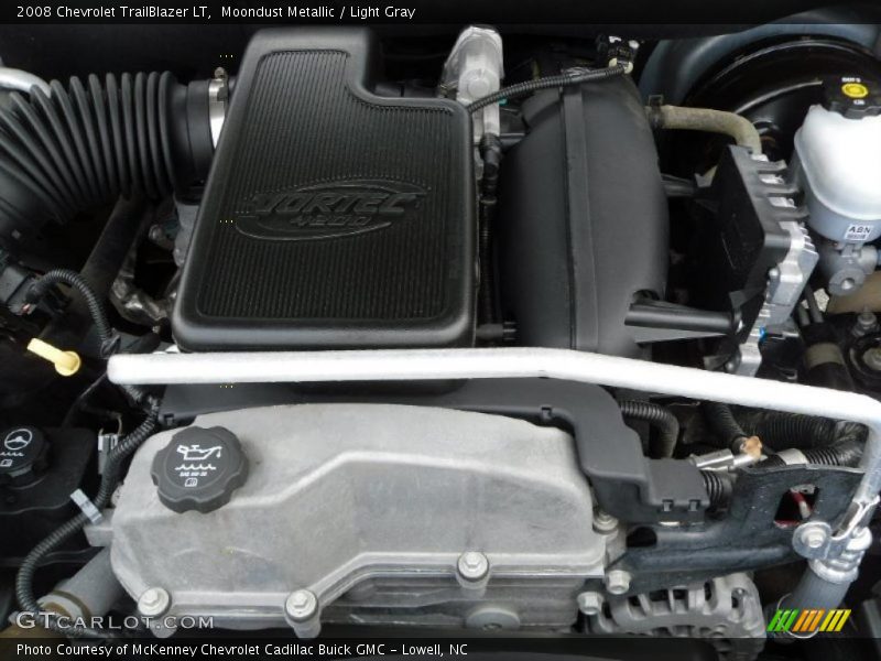 Moondust Metallic / Light Gray 2008 Chevrolet TrailBlazer LT