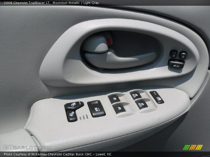 Moondust Metallic / Light Gray 2008 Chevrolet TrailBlazer LT
