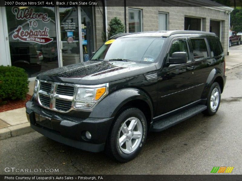 Black / Dark Slate Gray 2007 Dodge Nitro SXT 4x4