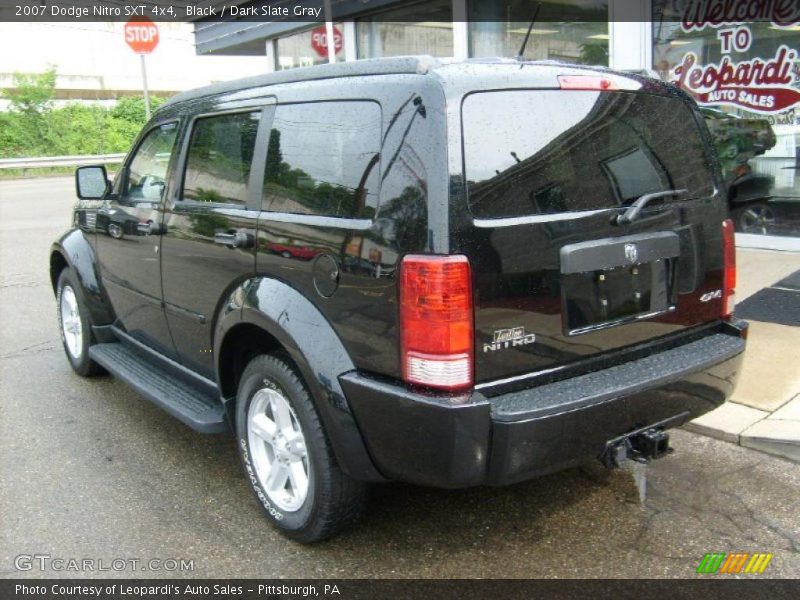 Black / Dark Slate Gray 2007 Dodge Nitro SXT 4x4