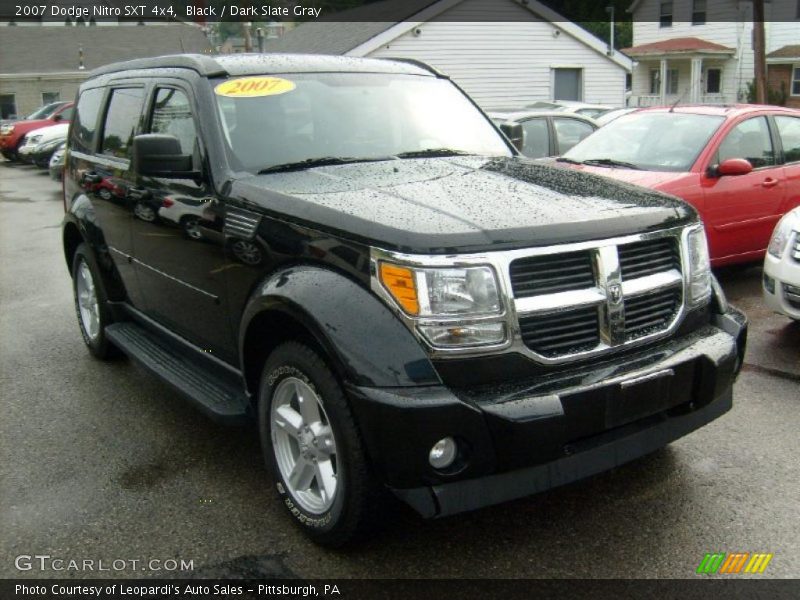 Black / Dark Slate Gray 2007 Dodge Nitro SXT 4x4