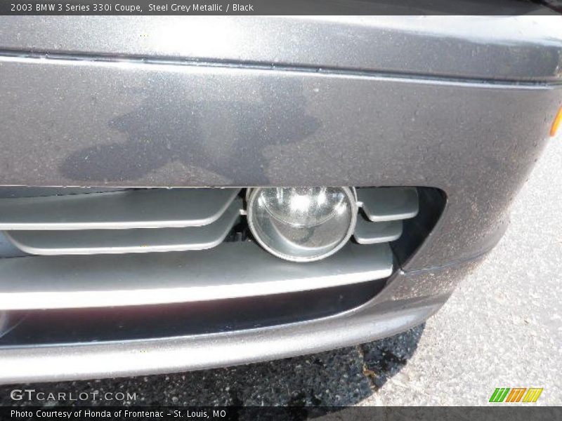 Steel Grey Metallic / Black 2003 BMW 3 Series 330i Coupe