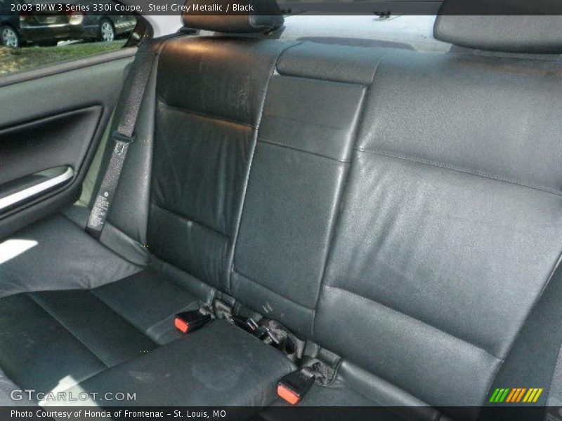 Steel Grey Metallic / Black 2003 BMW 3 Series 330i Coupe