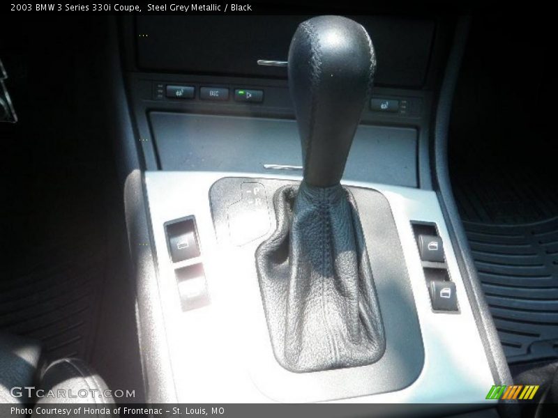 Steel Grey Metallic / Black 2003 BMW 3 Series 330i Coupe