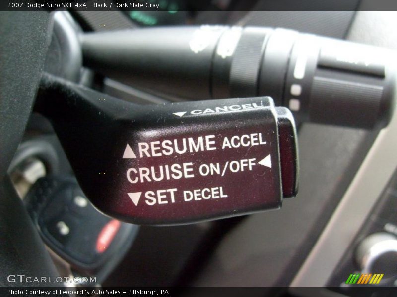 Black / Dark Slate Gray 2007 Dodge Nitro SXT 4x4