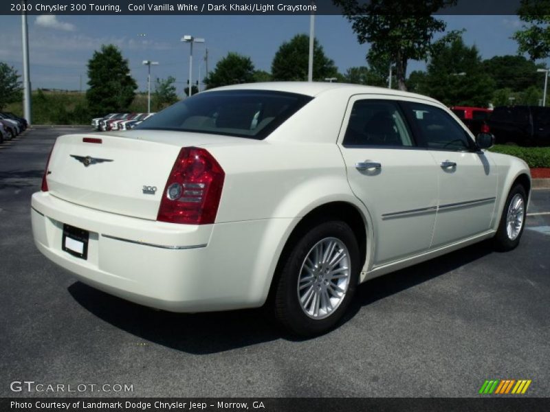 Cool Vanilla White / Dark Khaki/Light Graystone 2010 Chrysler 300 Touring