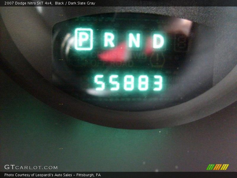 Black / Dark Slate Gray 2007 Dodge Nitro SXT 4x4