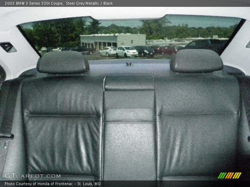 Steel Grey Metallic / Black 2003 BMW 3 Series 330i Coupe