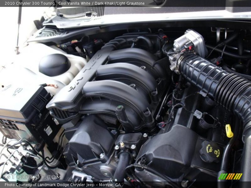 Cool Vanilla White / Dark Khaki/Light Graystone 2010 Chrysler 300 Touring