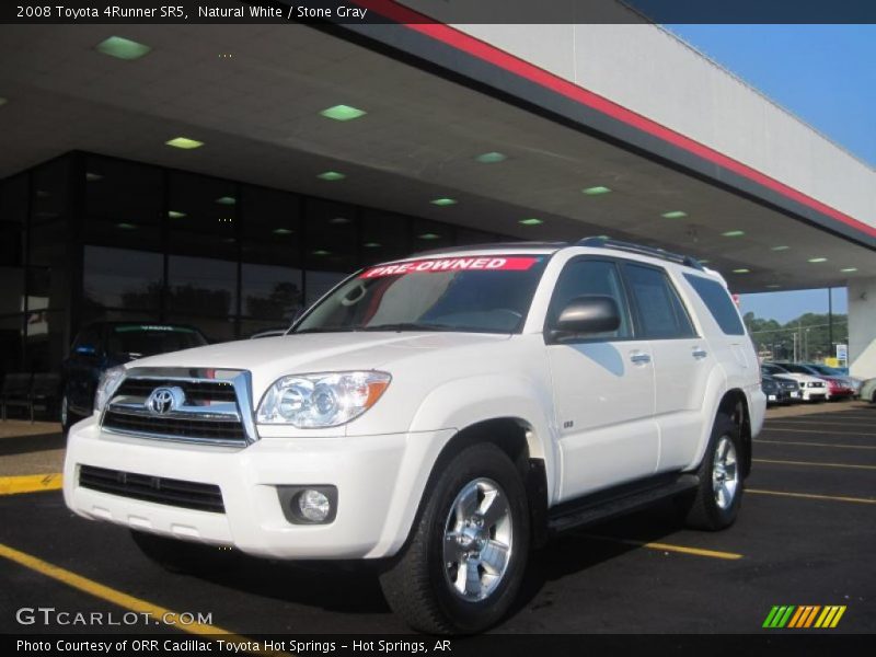 Natural White / Stone Gray 2008 Toyota 4Runner SR5