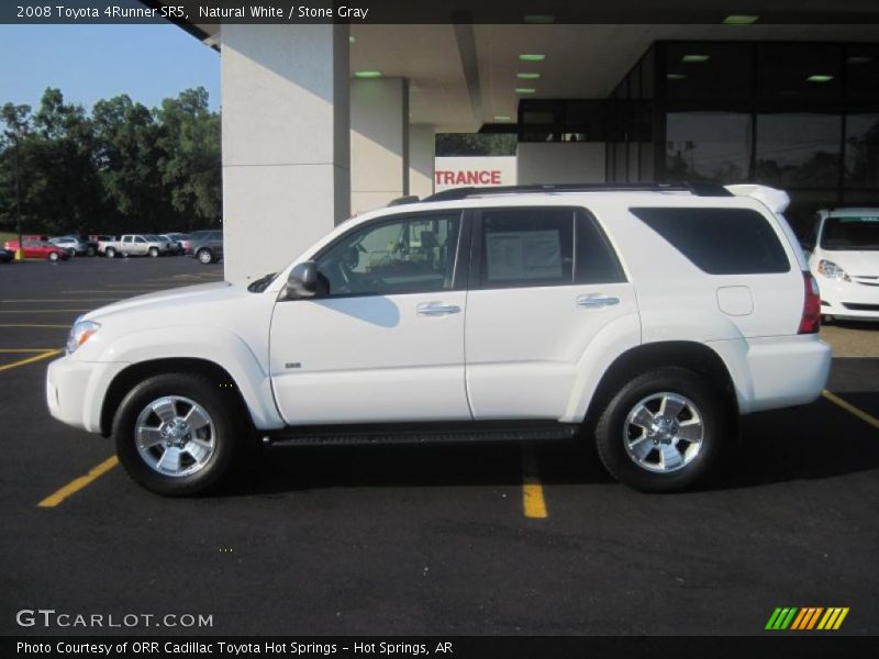 Natural White / Stone Gray 2008 Toyota 4Runner SR5