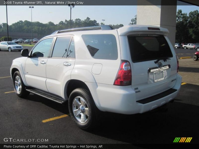 Natural White / Stone Gray 2008 Toyota 4Runner SR5