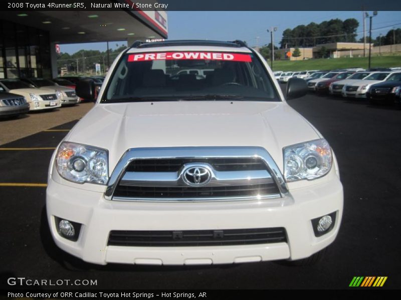 Natural White / Stone Gray 2008 Toyota 4Runner SR5