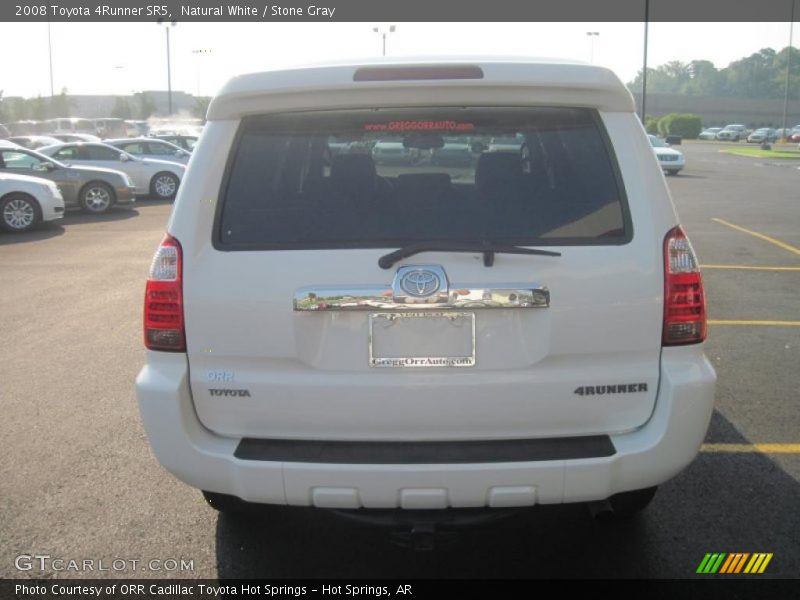 Natural White / Stone Gray 2008 Toyota 4Runner SR5