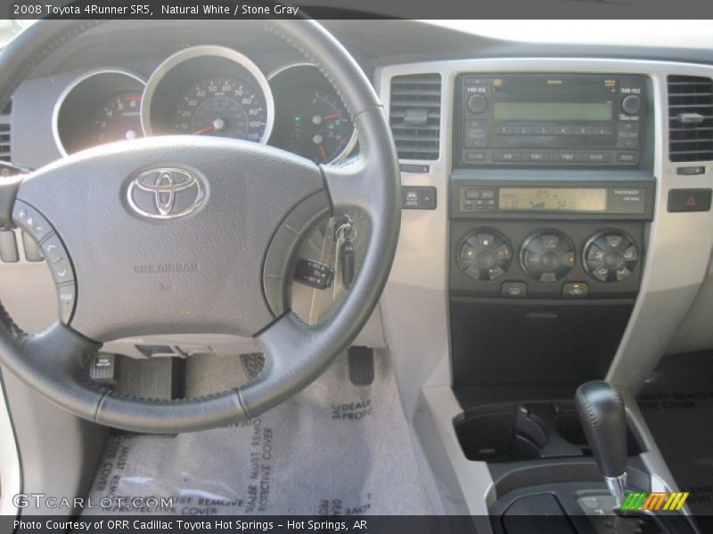 Natural White / Stone Gray 2008 Toyota 4Runner SR5