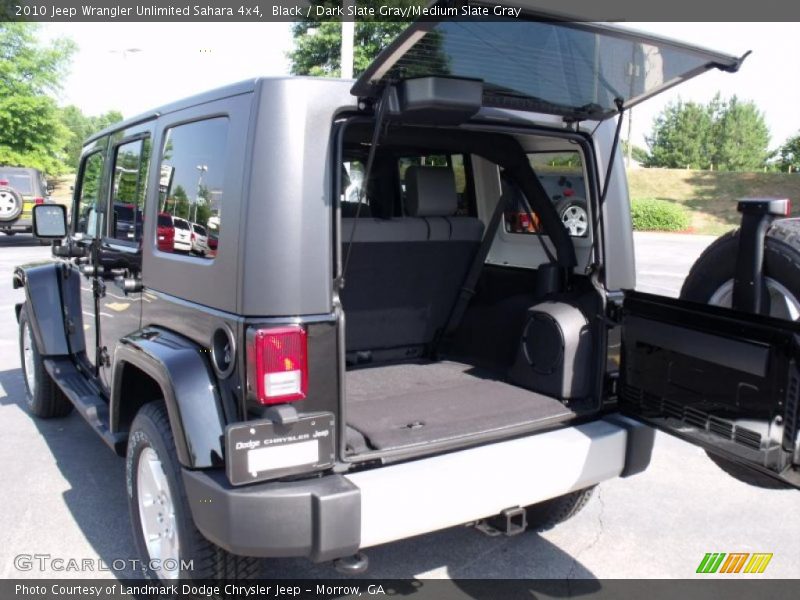 Black / Dark Slate Gray/Medium Slate Gray 2010 Jeep Wrangler Unlimited Sahara 4x4