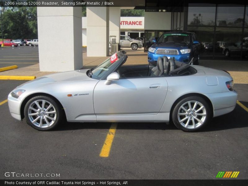 Sebring Silver Metallic / Black 2006 Honda S2000 Roadster