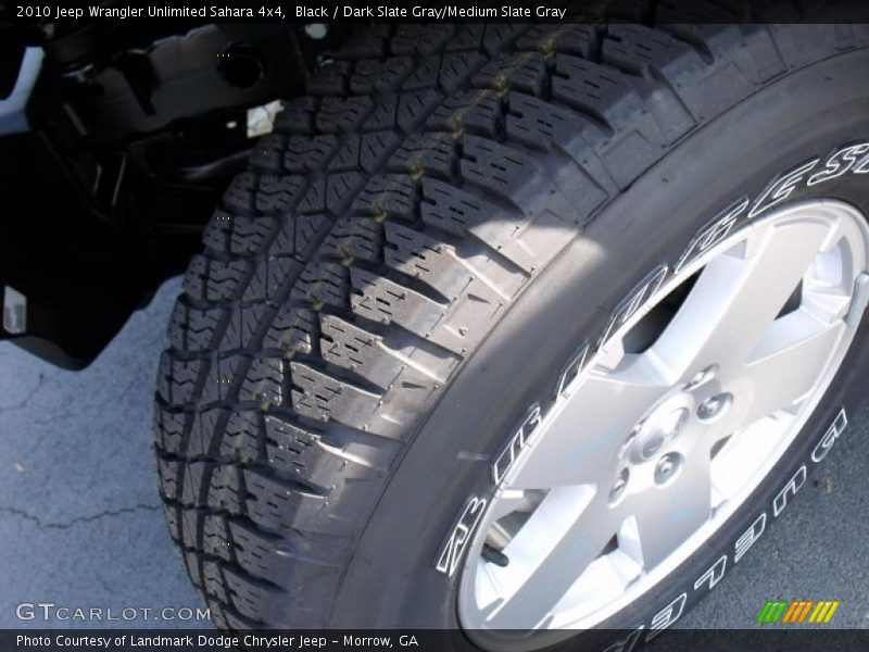 Black / Dark Slate Gray/Medium Slate Gray 2010 Jeep Wrangler Unlimited Sahara 4x4