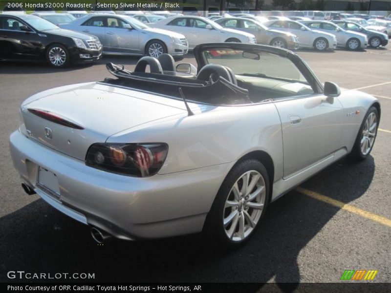 Sebring Silver Metallic / Black 2006 Honda S2000 Roadster