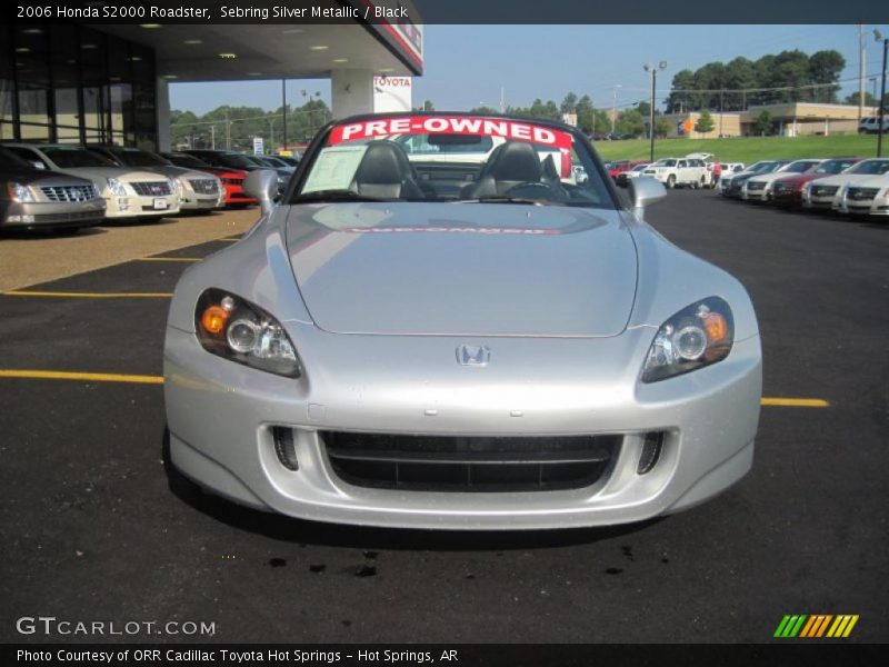 Sebring Silver Metallic / Black 2006 Honda S2000 Roadster