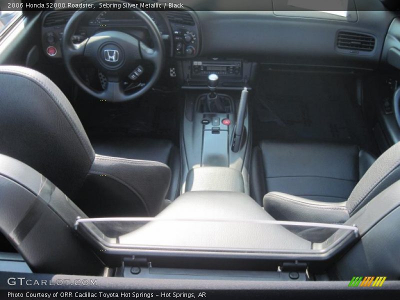 Sebring Silver Metallic / Black 2006 Honda S2000 Roadster