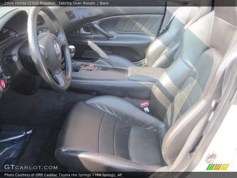 Sebring Silver Metallic / Black 2006 Honda S2000 Roadster