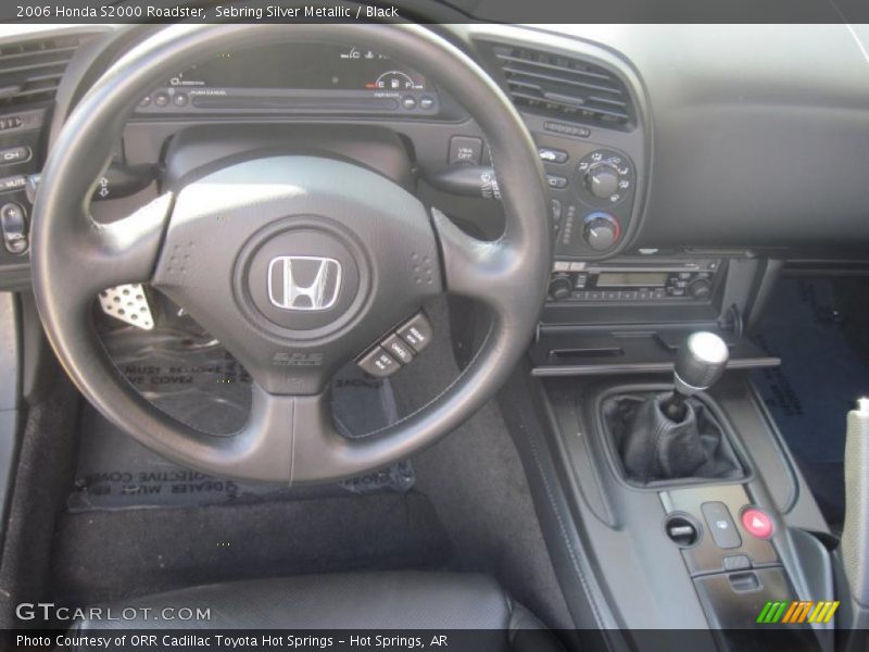 Sebring Silver Metallic / Black 2006 Honda S2000 Roadster