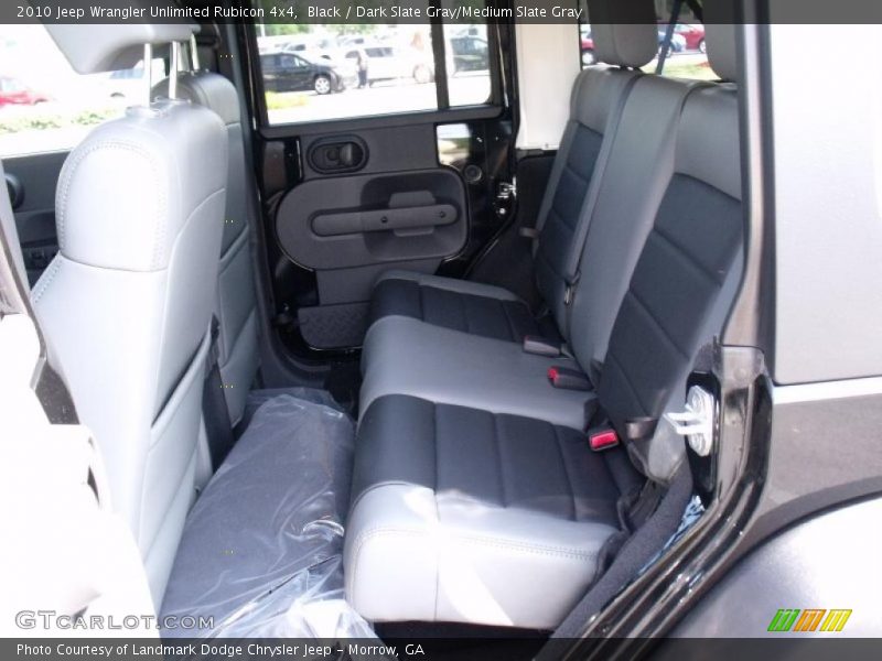 Black / Dark Slate Gray/Medium Slate Gray 2010 Jeep Wrangler Unlimited Rubicon 4x4