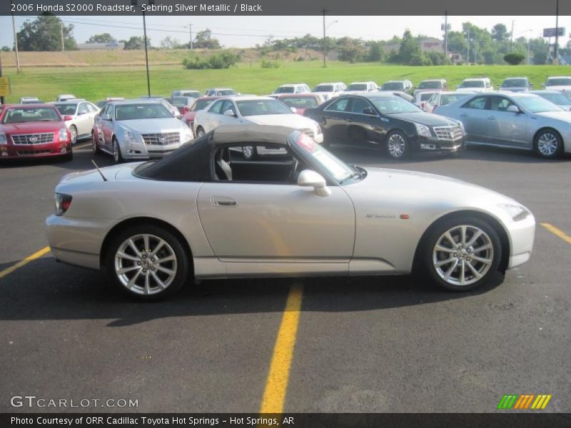 Sebring Silver Metallic / Black 2006 Honda S2000 Roadster
