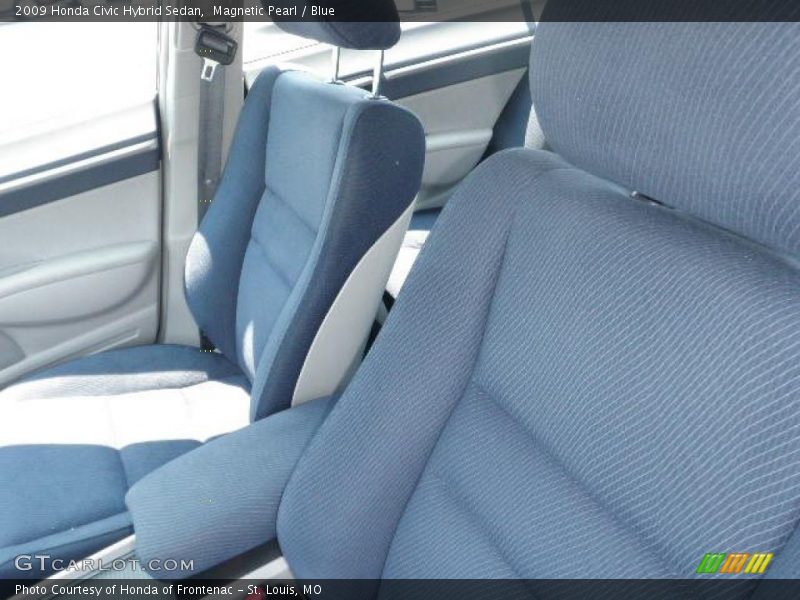 Magnetic Pearl / Blue 2009 Honda Civic Hybrid Sedan