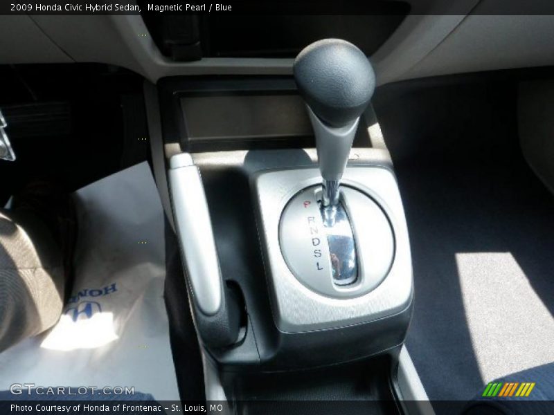Magnetic Pearl / Blue 2009 Honda Civic Hybrid Sedan